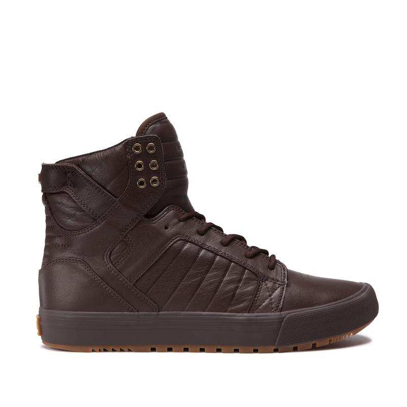 Zapatillas Altas Supra Argentina Hombre - SKYTOP CW Marrones (KUWOM-8051)